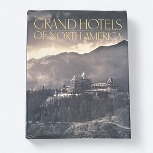 Grand Hotels of North America, 1st Edition 1989 Coffee Table Book with Dustcover